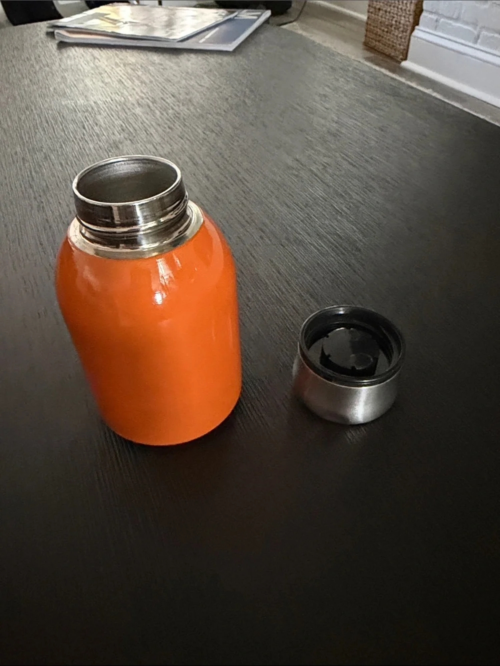 Stainless Steel Insulated kids water bottle - Orange